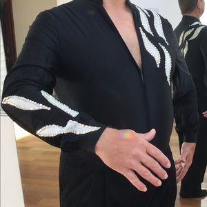 Men’s dance competition/expo costume upper